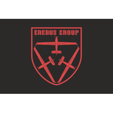 Флаг Роты разведывательных БПЛА «Erebus Group» 82 ОДШБр ДШВ ВСУ. Вариант-06