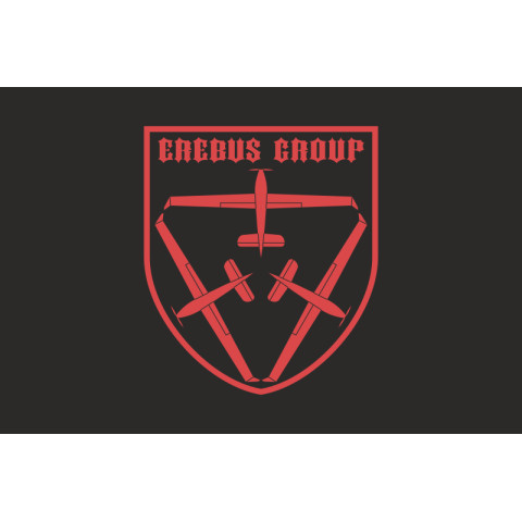 Прапор Роти розвідувальних БПЛА «Erebus Group» 82 ОДШБр ДШВ ЗСУ. Варіант-06