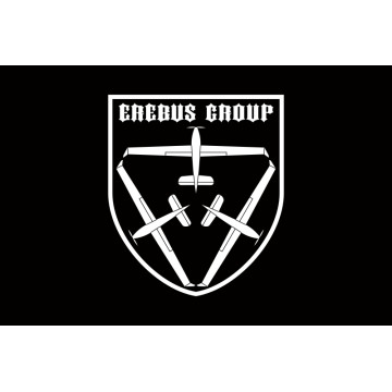 Флаг Роты разведывательных БПЛА «Erebus Group» 82 ОДШБр ДШВ ВСУ. Вариант-07
