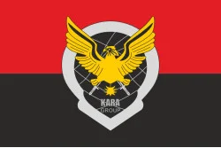 Прапор РУБпАК «KARA» 63 ОМБр ЗСУ. Варіант-02 Прапор РУБпАК «KARA» 63 ОМБр ЗСУ. Варіант-02