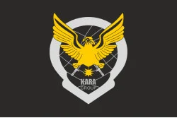 Прапор РУБпАК «KARA» 63 ОМБр ЗСУ. Варіант-06 Прапор РУБпАК «KARA» 63 ОМБр ЗСУ. Варіант-06