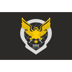 Флаг РУБпАК «KARA» 63 ОМБр ВСУ. Вариант-06 Флаг РУБпАК «KARA» 63 ОМБр ВСУ. Вариант-06