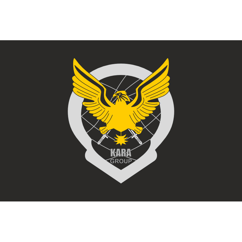 Флаг РУБпАК «KARA» 63 ОМБр ВСУ. Вариант-06 Флаг РУБпАК «KARA» 63 ОМБр ВСУ. Вариант-06