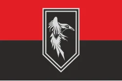 Флаг Подразделения БПЛА «Primus» 1 ШБ 3 ОШБр ВСУ. Вариант-02