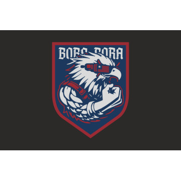 Флаг РУБпАК «Bora Bora» 2 ПДБ 25 ОВДБр ВСУ. Вариант-06 Флаг РУБпАК «Bora Bora» 2 ПДБ 25 ОВДБр ВСУ. Вариант-06