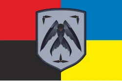 Прапор ББпС 31 ОМБр ЗСУ. Варіант-03 Прапор ББпС 31 ОМБр ЗСУ. Варіант-03