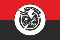 Прапор ББпС «Небесна лють» 2 МЕХБАТ 67 ОМБр ЗСУ. Варіант-02