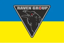 Прапор Роти аеророзвідки УДА «Raven Group». Варіант-01 Прапор Роти аеророзвідки УДА «Raven Group». Варіант-01