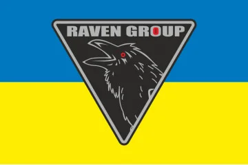 Флаг Роты аэроразведки УДА «Raven Group». Вариант-01 Флаг Роты аэроразведки УДА «Raven Group». Вариант-01