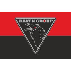 Прапор Роти аеророзвідки УДА «Raven Group». Варіант-02