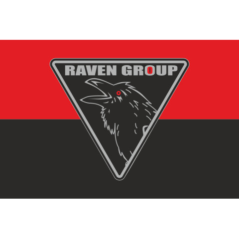 Прапор Роти аеророзвідки УДА «Raven Group». Варіант-02 Прапор Роти аеророзвідки УДА «Raven Group». Варіант-02
