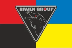 Прапор Роти аеророзвідки УДА «Raven Group». Варіант-03 Прапор Роти аеророзвідки УДА «Raven Group». Варіант-03
