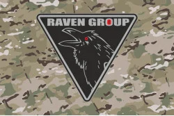 Прапор Роти аеророзвідки УДА «Raven Group». Варіант-04 Прапор Роти аеророзвідки УДА «Raven Group». Варіант-04