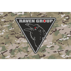 Прапор Роти аеророзвідки УДА «Raven Group». Варіант-04