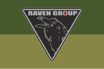 Флаг Роты аэроразведки УДА «Raven Group». Вариант-05