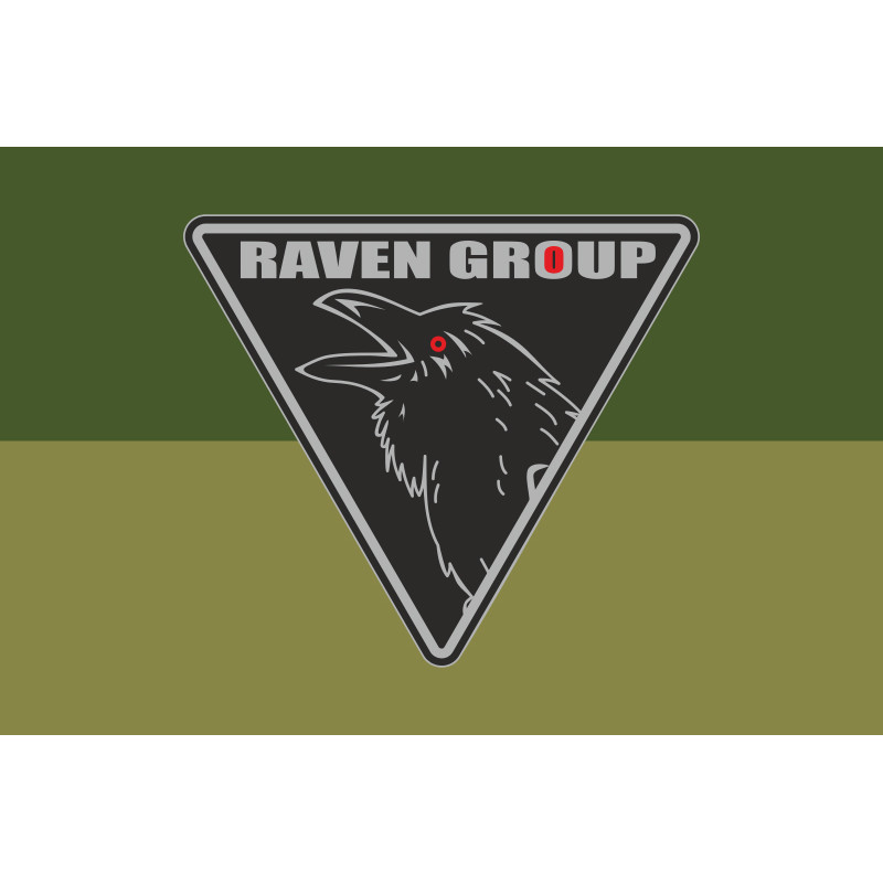 Флаг Роты аэроразведки УДА «Raven Group». Вариант-05 Флаг Роты аэроразведки УДА «Raven Group». Вариант-05
