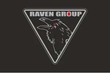 Флаг Роты аэроразведки УДА «Raven Group». Вариант-06