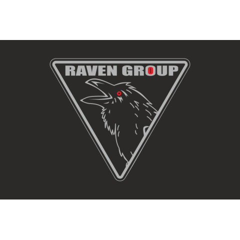 Прапор Роти аеророзвідки УДА «Raven Group». Варіант-06 Прапор Роти аеророзвідки УДА «Raven Group». Варіант-06