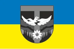Прапор ББпС «Sons of Khors» 128 ОГШБр ЗСУ. Варіант-01 Прапор ББпС «Sons of Khors» 128 ОГШБр ЗСУ. Варіант-01
