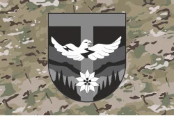 Прапор ББпС «Sons of Khors» 128 ОГШБр ЗСУ. Варіант-04 Прапор ББпС «Sons of Khors» 128 ОГШБр ЗСУ. Варіант-04