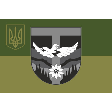 Флаг ББпС «Sons of Khors» 128 ОГШБр ВСУ. Вариант-05