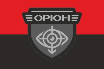 Прапор ББпС «Оріон» 150 ОМБр ЗСУ. Варіант-02 Прапор ББпС «Оріон» 150 ОМБр ЗСУ. Варіант-02