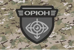 Прапор ББпС «Оріон» 150 ОМБр ЗСУ. Варіант-04 Прапор ББпС «Оріон» 150 ОМБр ЗСУ. Варіант-04
