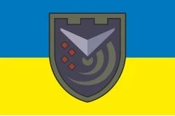 Прапор РУБпАК «Вершники» 112 ОБТрО ЗСУ. Варіант-01