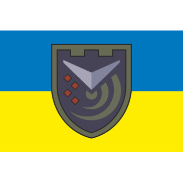 Прапор РУБпАК «Вершники» 112 ОБТрО ЗСУ. Варіант-01 Прапор РУБпАК «Вершники» 112 ОБТрО ЗСУ. Варіант-01