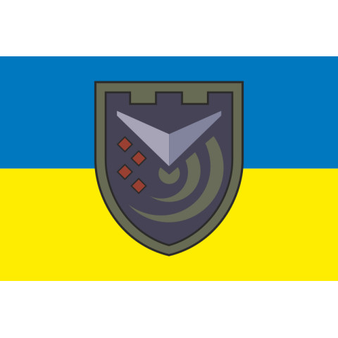Прапор РУБпАК «Вершники» 112 ОБТрО ЗСУ. Варіант-01