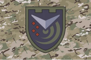 Прапор РУБпАК «Вершники» 112 ОБТрО ЗСУ. Варіант-04