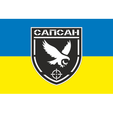 Прапор РУБпАК «Сапсан» 194 ПМБр ЗСУ. Варіант-01