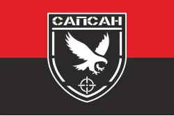 Прапор РУБпАК «Сапсан» 194 ПМБр ЗСУ. Варіант-02