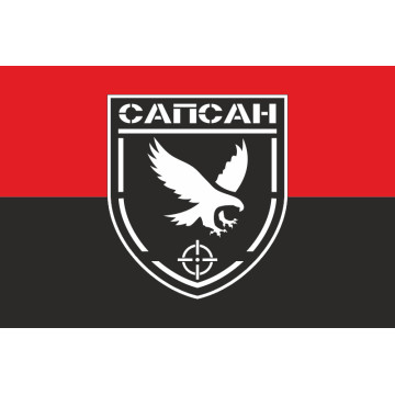 Прапор РУБпАК «Сапсан» 194 ПМБр ЗСУ. Варіант-02