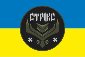 Прапор ББпС «Striks» 47 ОМБр ЗСУ. Варіант-01
