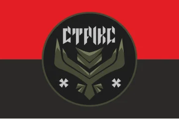 Прапор ББпС «Striks» 47 ОМБр ЗСУ. Варіант-02
