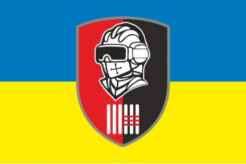 Флаг ТБ (танковый батальон) 63 ОМБр ВСУ. Вариант-05 Флаг ТБ (танковый батальон) 63 ОМБр ВСУ. Вариант-05