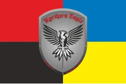 Прапор РУБпАК «Northern Eagle» 151 ОМБр ЗСУ. Варіант-03 Прапор РУБпАК «Northern Eagle» 151 ОМБр ЗСУ. Варіант-03
