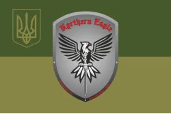 Прапор РУБпАК «Northern Eagle» 151 ОМБр ЗСУ. Варіант-05 Прапор РУБпАК «Northern Eagle» 151 ОМБр ЗСУ. Варіант-05