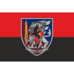 Прапор РУБпАК «Black Raven Group» 81 ОАеМБр ЗСУ. Варіант-02 Прапор РУБпАК «Black Raven Group» 81 ОАеМБр ЗСУ. Варіант-02