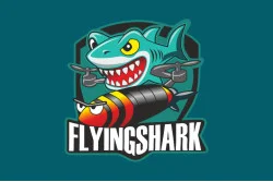 Прапор РУБпАК «Flying Shark» 40 ОБрБО ВМС ЗСУ. Варіант-01 Прапор РУБпАК «Flying Shark» 40 ОБрБО ВМС ЗСУ. Варіант-01