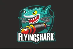 Прапор РУБпАК «Flying Shark» 40 ОБрБО ВМС ЗСУ. Варіант-07 Прапор РУБпАК «Flying Shark» 40 ОБрБО ВМС ЗСУ. Варіант-07