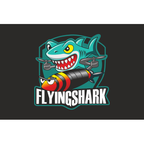 Прапор РУБпАК «Flying Shark» 40 ОБрБО ВМС ЗСУ. Варіант-07 Прапор РУБпАК «Flying Shark» 40 ОБрБО ВМС ЗСУ. Варіант-07
