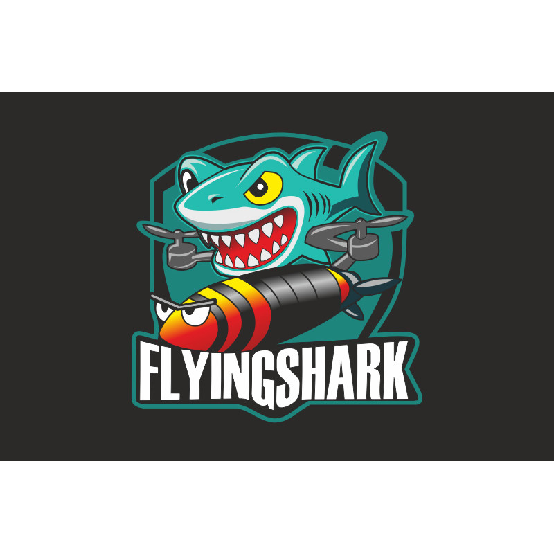 Прапор РУБпАК «Flying Shark» 40 ОБрБО ВМС ЗСУ. Варіант-07 Прапор РУБпАК «Flying Shark» 40 ОБрБО ВМС ЗСУ. Варіант-07