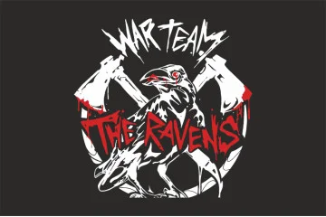 Прапор РУБпАК «War team the Ravens» 248 ОБТрО 129 ОБрТрО ЗСУ Прапор РУБпАК «War team the Ravens» 248 ОБТрО 129 ОБрТрО ЗСУ