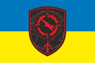 Флаг ББпС «Мурчики» 57 ОМПБр ВСУ. Вариант-01 Флаг ББпС «Мурчики» 57 ОМПБр ВСУ. Вариант-01
