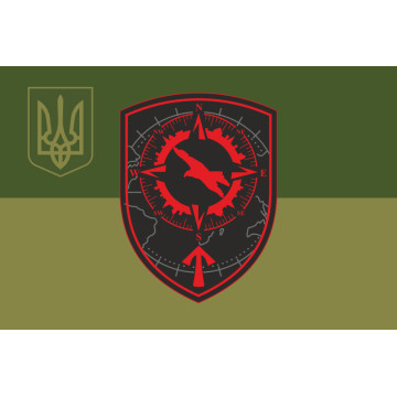 Флаг ББпС «Мурчики» 57 ОМПБр ВСУ. Вариант-05 Флаг ББпС «Мурчики» 57 ОМПБр ВСУ. Вариант-05