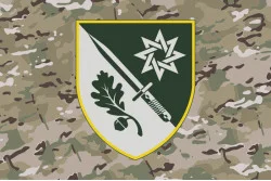 Прапор 152 ОЄБр (окрема єгерська бригада) ЗСУ. Варіант-14 Прапор 152 ОЄБр (окрема єгерська бригада) ЗСУ. Варіант-14