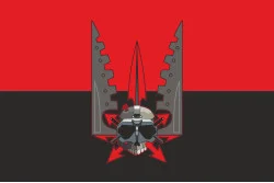 Прапор РУБпАК «Крила» 95 ОДШБр ЗСУ. Варіант-04