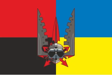 Прапор РУБпАК «Крила» 95 ОДШБр ЗСУ. Варіант-05